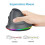 T25 Wireless Mouse Adjustable DPI, Quiet Clicks, Universal Compatibility 4