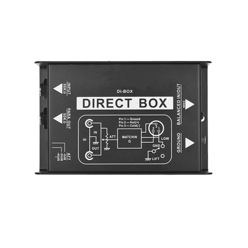 Audio Converter Single Channel DI-Box Passive DIRECT BOX DI-Box 1