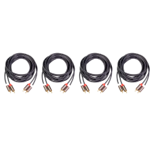 Audio kabel 2 samec-samec Pozlacený audio kabel