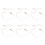 Kabel C-Axial s konektorem SMA (samec) - BNC (samec), pigtail, RG316, 1 m 1