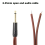 Cable de audio de 1/4 a altavoz, adaptador mono macho de 6,35 mm 6