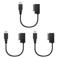 Adaptador USB para PC 6+7P CD DVD ROM Cable de unidad de 13 pines para portátil
