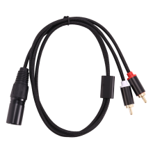 Stereo audio kabel zesilovače směšovací konektor AV kabel 1m