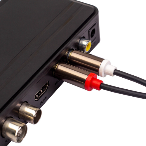 til 2 koaksial lydkabel 3,5 jack stereo lydkabel 1 m 2