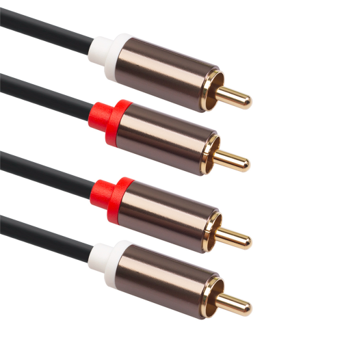 til 2 koaksial lydkabel 3,5 jack stereo lydkabel 1 m 1