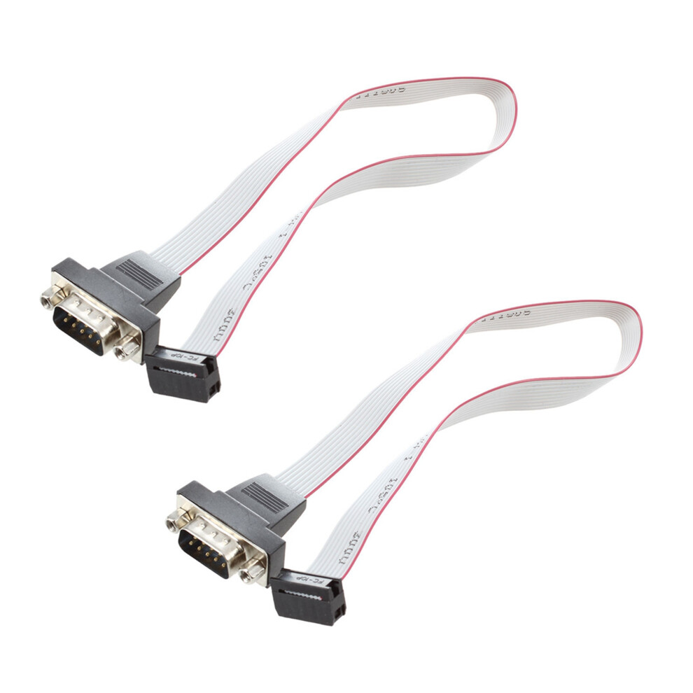Db9 Rs232 To 10 Pin Ribbon Cable Connector Adapter 4712799924530
