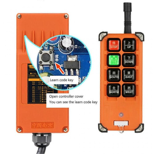 Safety Key and Insurance Wireless Cranes Remotes Control Fast Performances 2