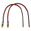 Lautsprecherkabel 14 AWG mit Phono-Buchse, 2 Kanäle 2