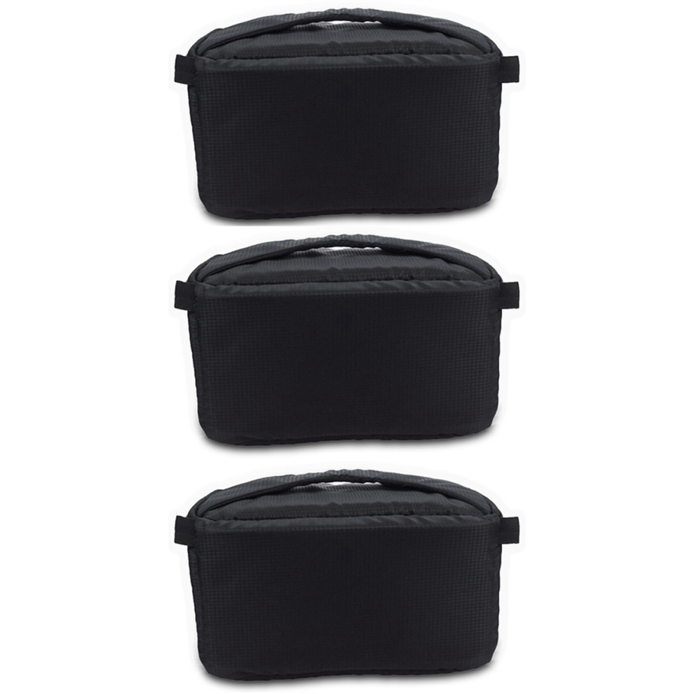 Universal Insert Partition Camera Bag Shockproof Sleeve Cover(Black) Black 4712799927043