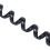 Udskiftning RJ9 4P4C stik, spiralformet, elastisk telefonrørskabel 6