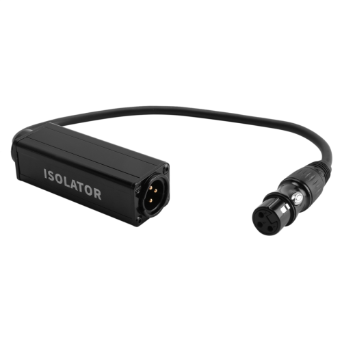 Ljudkabelisolator XLR Eliminerar brus Jordslinga Ljudisolator 1