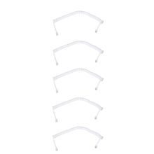 1,5 m 4,9 fot elastisk RJ9 4P4C telefonrørskabel med spiral