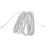 9M 30ft RJ11 6P2C modulaire telefoonkabels, wit 4