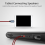 USB C til 2 lydkabel Type C han til 2 han lydkabel 1M 7