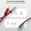 USB C til 2 lydkabel Type C han til 2 han lydkabel 1M 6