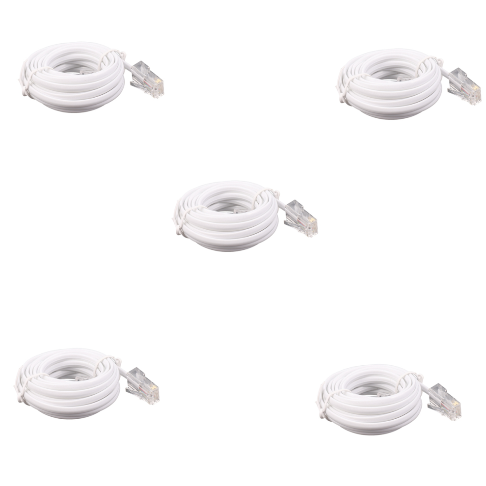 Rj11 6P4c To Rj45 8P4c Modular Phone Internet Extension Cable 3 Meter 4712799926497