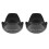 2x 52 mm kronbladsblomst modlysblænde til D5200 D5100 D3200 kit 1