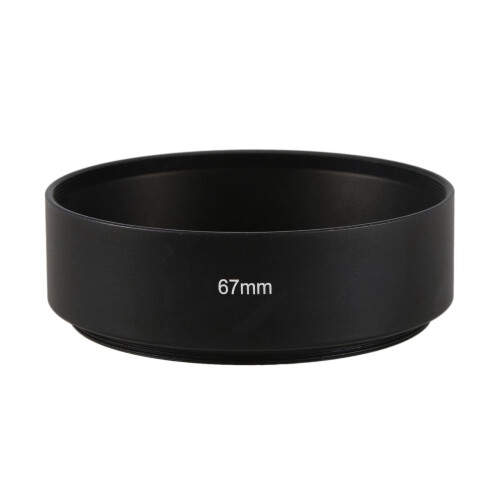67 mm standard metalmodlysblænde til 2
