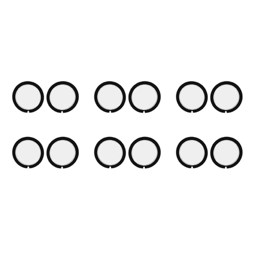 12X Lens Guards Camera Protector Cover with Adhesive for