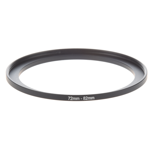 Camera-onderdelen 72mm naar 82mm lensfilter step-up ringadapter zwart 1