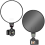40 cm ronde universele draagbare Speedlight softbox flitsdiffuser 2