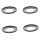 Kameralinsefilter Step Up Ring 49mm-77mm Adapter Sort 1