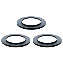 Metal 55mm-77mm kamera Step Up filterringadapter 55-77