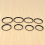 8 Pieces Step-Up Ring Set,Includes 49-52mm, 52-55mm, 55-58mm, 58-62mm 6