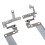 Replacement Laptop LCD Hinges Left Right Hinge for 15-DY 15T-DY 15-EF 15S-EQ 4