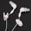 Water proof In-ear Headphone Earphone for MP3 MP4 Underwater White 4