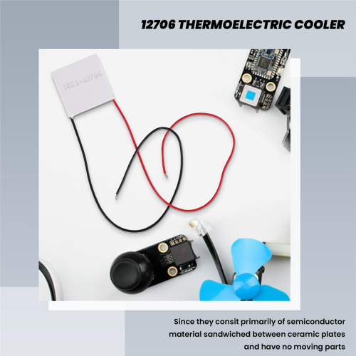 12V 5.8A 65W TEC1-12706 Termoelektrisk køler køleplade 40x40mm 2