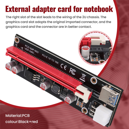 EZDIY-FAB Support vertical pour carte graphique PCIe 4.0 avec module