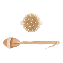 Dry Brushing Body Brush Set of 2, for Shower, Dry Brush for Cellulite