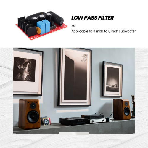 Tweede-orde crossover luidspreker frequentiedeler DIY thuisbioscoop 2