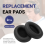2Pcs Protein Leather Replacement Ear Pads for Life 4