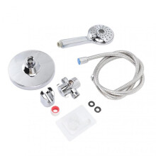 Chic Bathroom Accessory, Stainless Steel Shower Hose, Flexible Shower Hose Extension, Durable Chrome Shower Hose for Modern Bathrooms