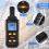 Μετρητής Δοσιμέτρου Ακτινοβολίας Geiger EMF Meter Αυτόματος Δοκιμαστής 6