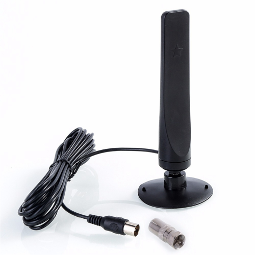 1 stk. Booster aktiv signalmottakerforsterker Mini DVB-T2-antenne