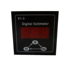 91-3 Digital voltmeter för bensingeneratordelar 220V 380V