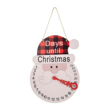 Wooden Christmas Santa Decor Festive Christmas Decor for Select Shop Shelves Cute Snowman Collectible Santa Figures