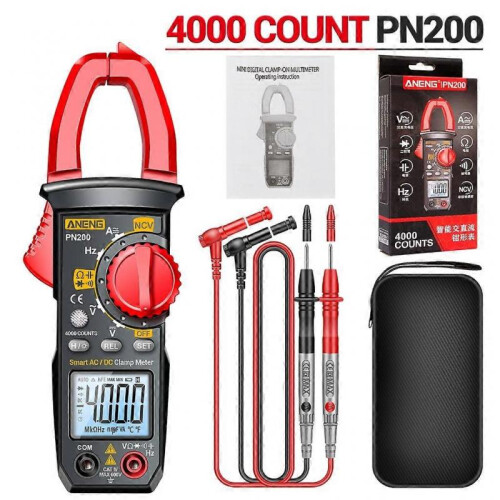 Digital Multimeter Voltage Tester Auto-ranging Measures Current Voltage Diodes 1