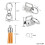 Keychain Tassles Set Silver Bronze 2 Colors for Key Chain Pendant for Key Chain 15