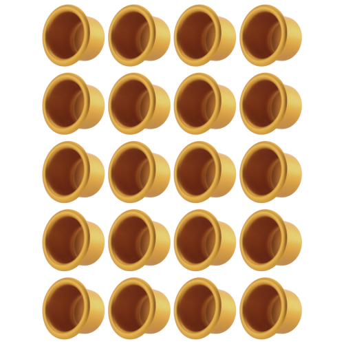 20 Pcs Metal Candle Insert Holder Set for Tree Candles Table 2