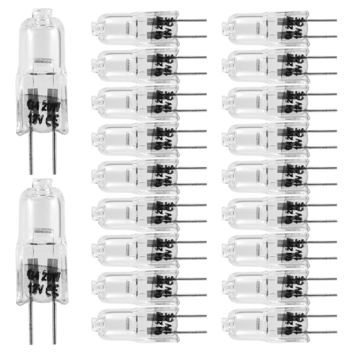 20 Stück G4-Halogenlampen, 20 W 12 V Halogenlampen 2