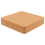 Υψηλής πυκνότητας παχύ τετράγωνο μαξιλάρι φελλού για ζεστά πιάτα, 8 ίντσες 4
