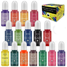 Candle Liquid Dye 16 Vibrant Color for Handmade Candle Soup Art Craft Supplies