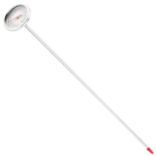Termometru pentru compost, din oțel inoxidabil, lungime 50 cm