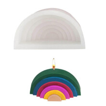 DIY Chocolate Mould Cake Moulds Rainbow Bridge Shaped Gifts for Baking Lovers