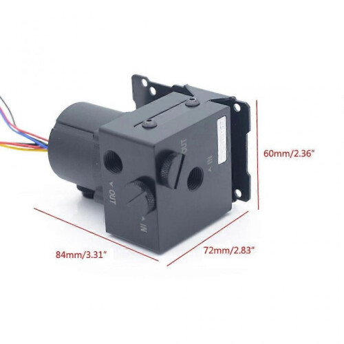 Computer Water Cooling Water Pump Double Adjustable Flow for Head 5 Meters Flow 2