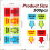 500pcs Sign Here Stickers,Labels Stickers 2